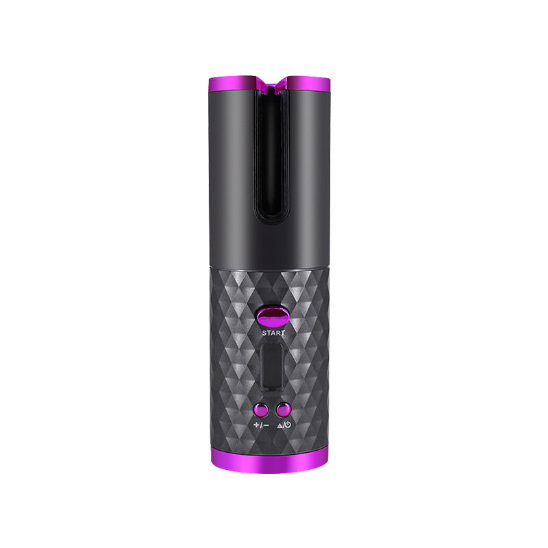 Rechargeable Automatic Hair Curler – Portable Ceramic Curling Iron