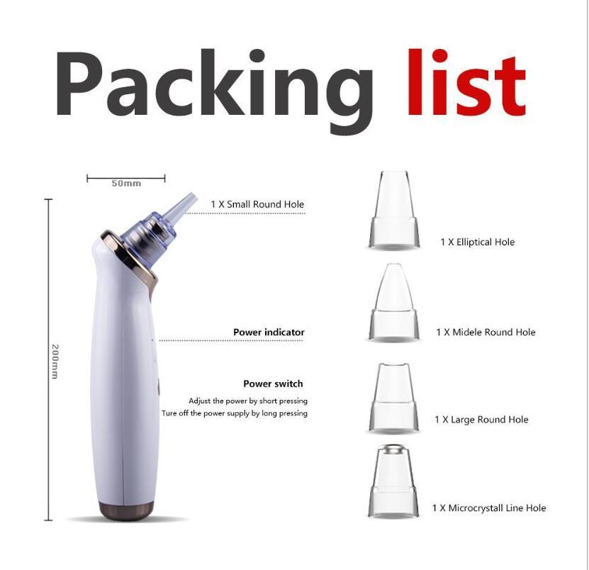 Electric Blackhead Suction Remover with Multi-Level Settings
