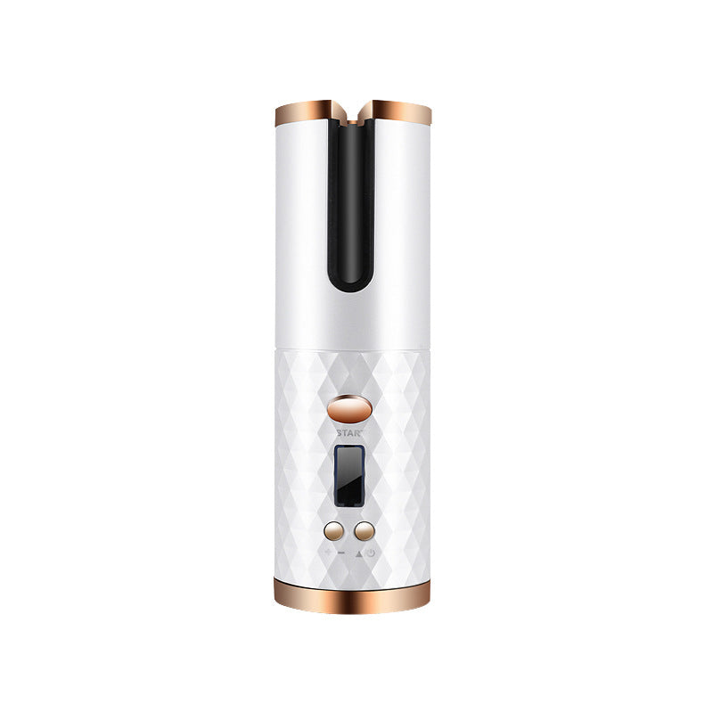 Rechargeable Automatic Hair Curler – Portable Ceramic Curling Iron