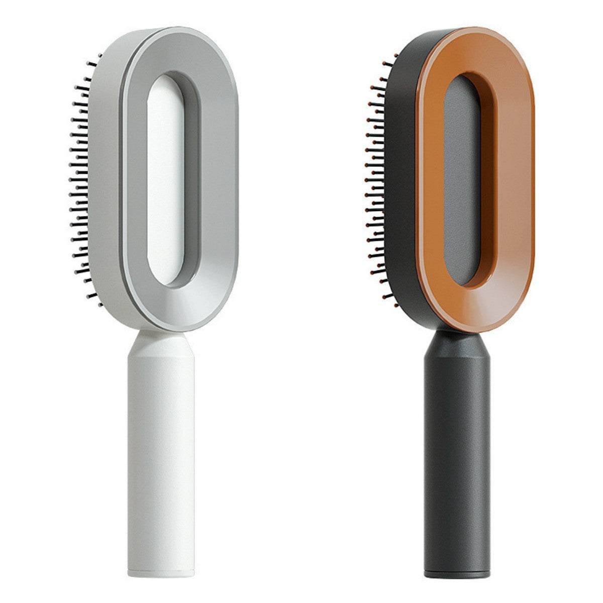 Self-Cleaning Hair Brush for Women – One-Key Cleaning Hair Loss Airbag Massage Comb