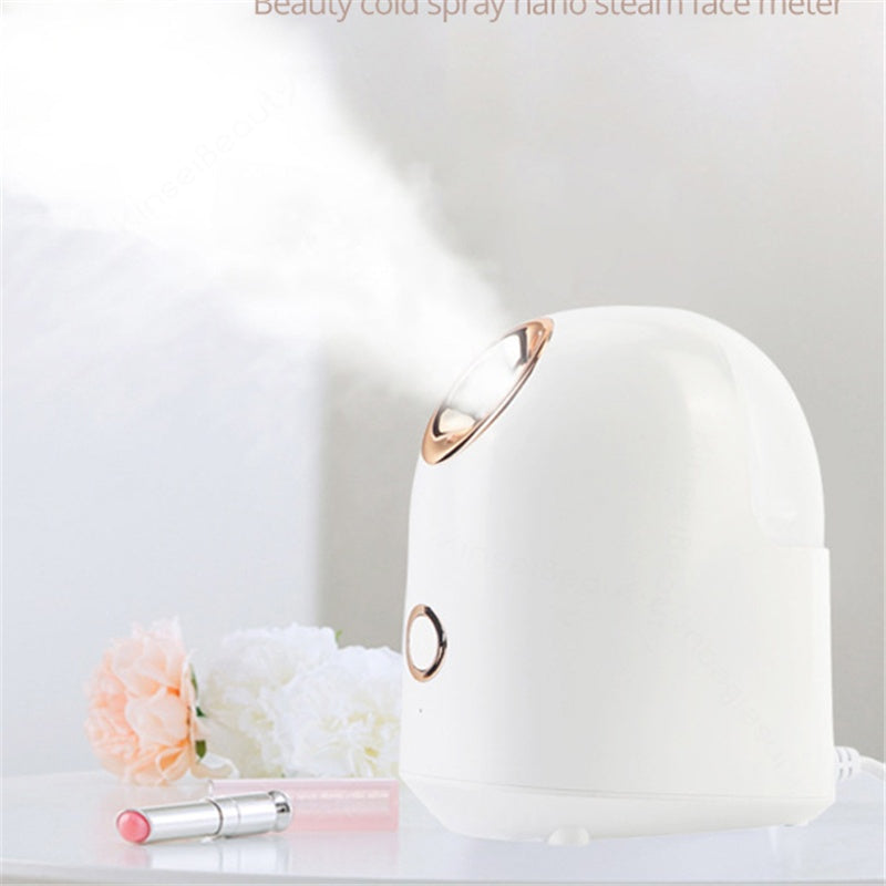 Portable Facial Beauty Steamer with 20-Minute Spray Time