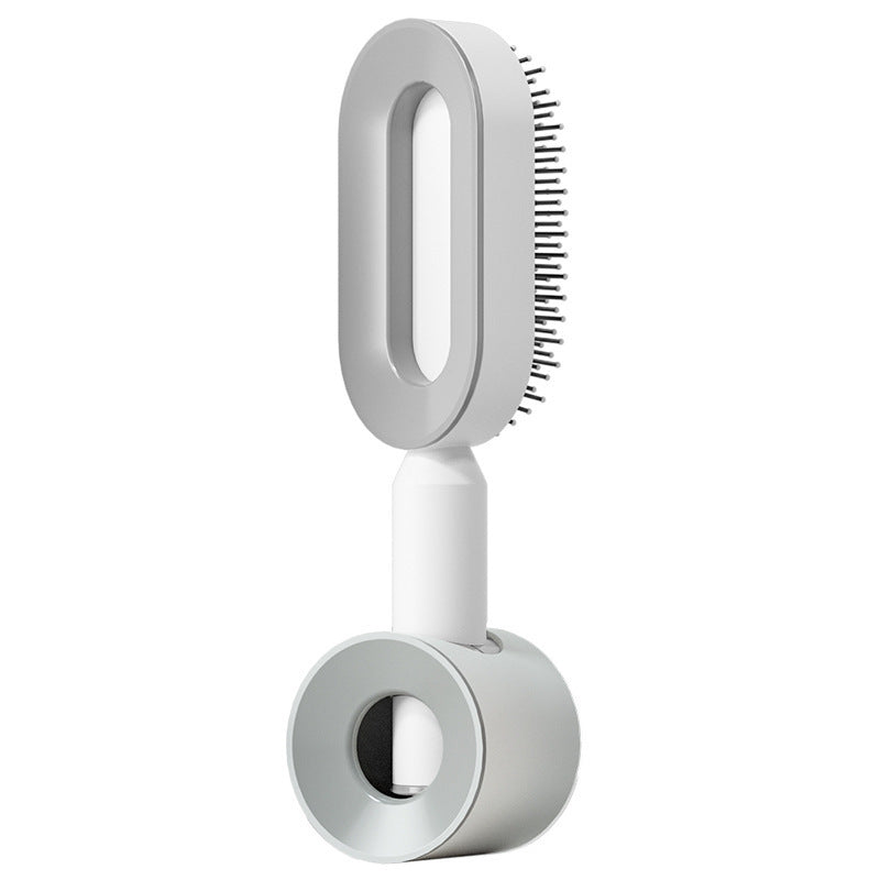 Self-Cleaning Hair Brush for Women – One-Key Cleaning Hair Loss Airbag Massage Comb