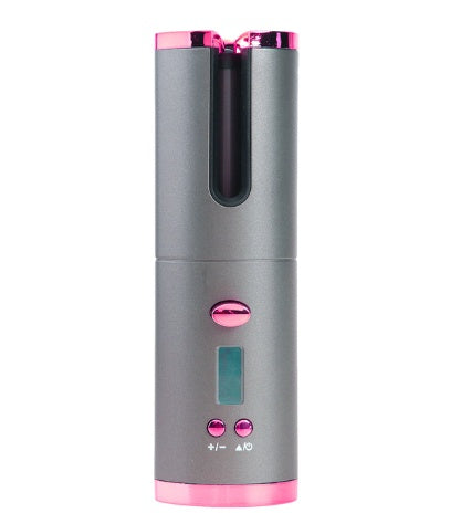 Rechargeable Automatic Hair Curler – Portable Ceramic Curling Iron