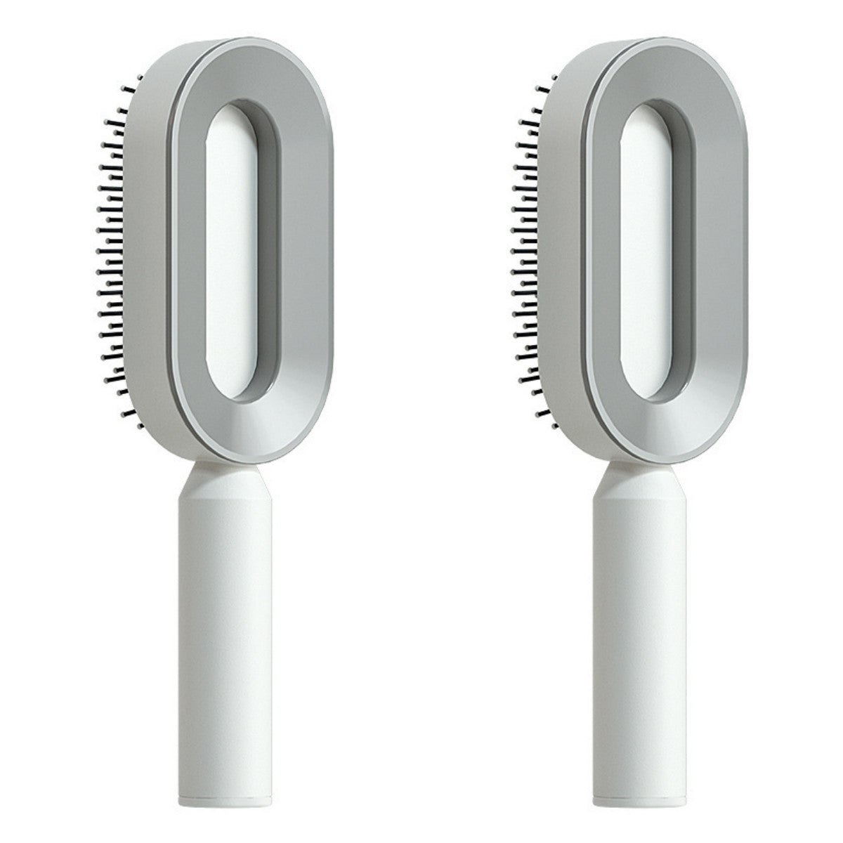 Self-Cleaning Hair Brush for Women – One-Key Cleaning Hair Loss Airbag Massage Comb
