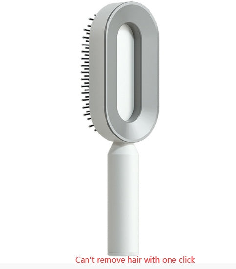 Self-Cleaning Hair Brush for Women – One-Key Cleaning Hair Loss Airbag Massage Comb